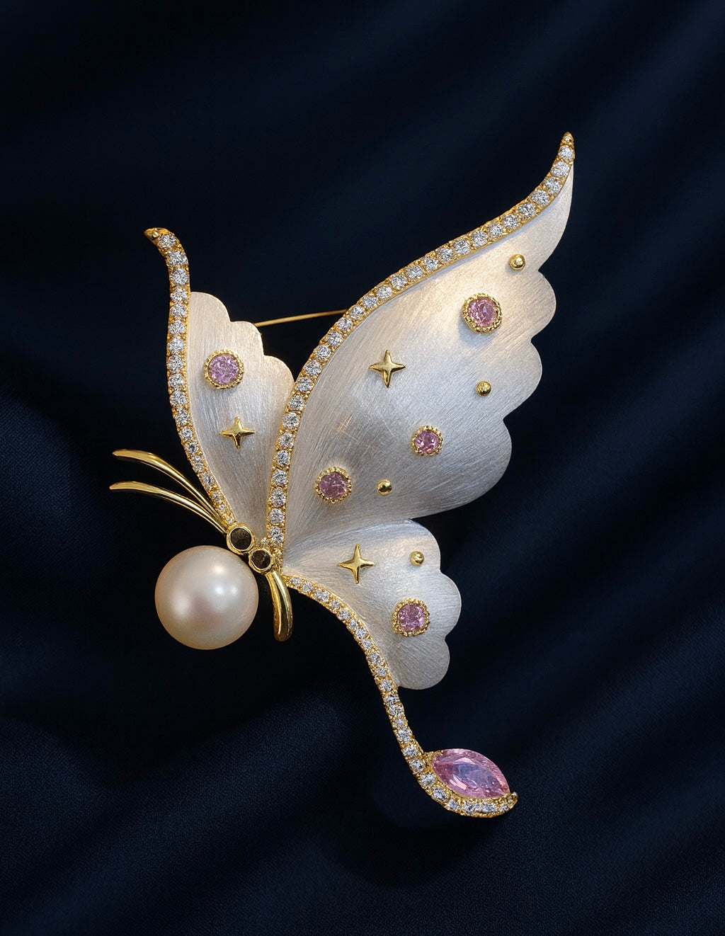 The Sovereign Butterfly Brooch