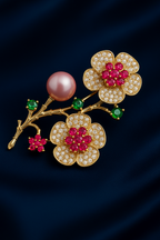 La Fleur de Fortune Brooch