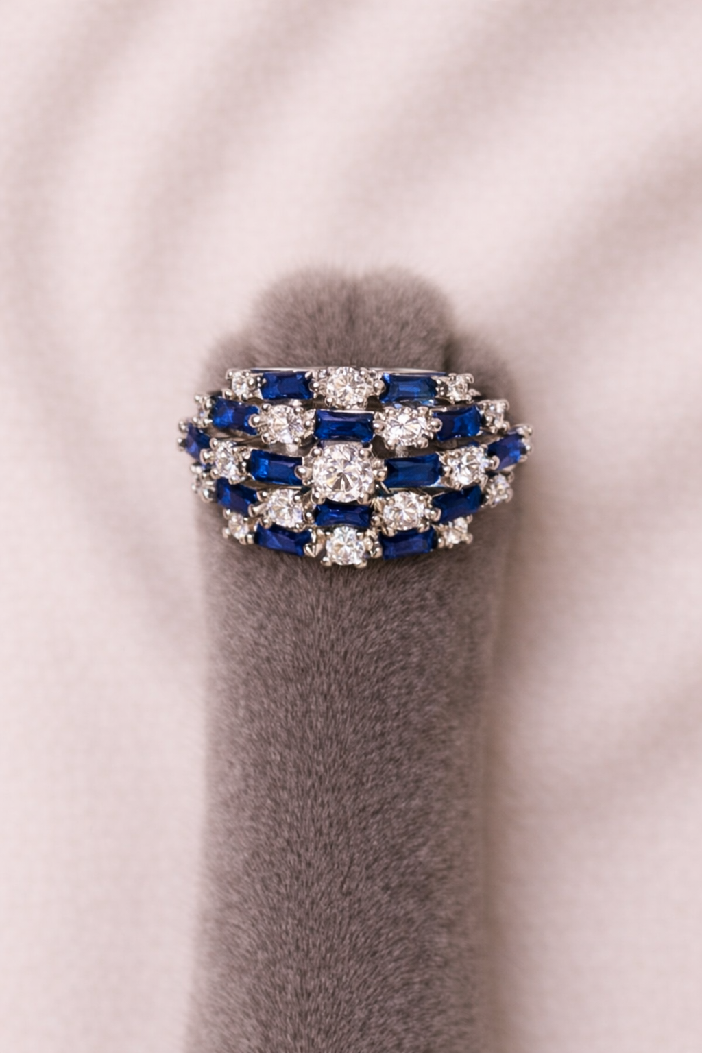The Midnight Poise Ring
