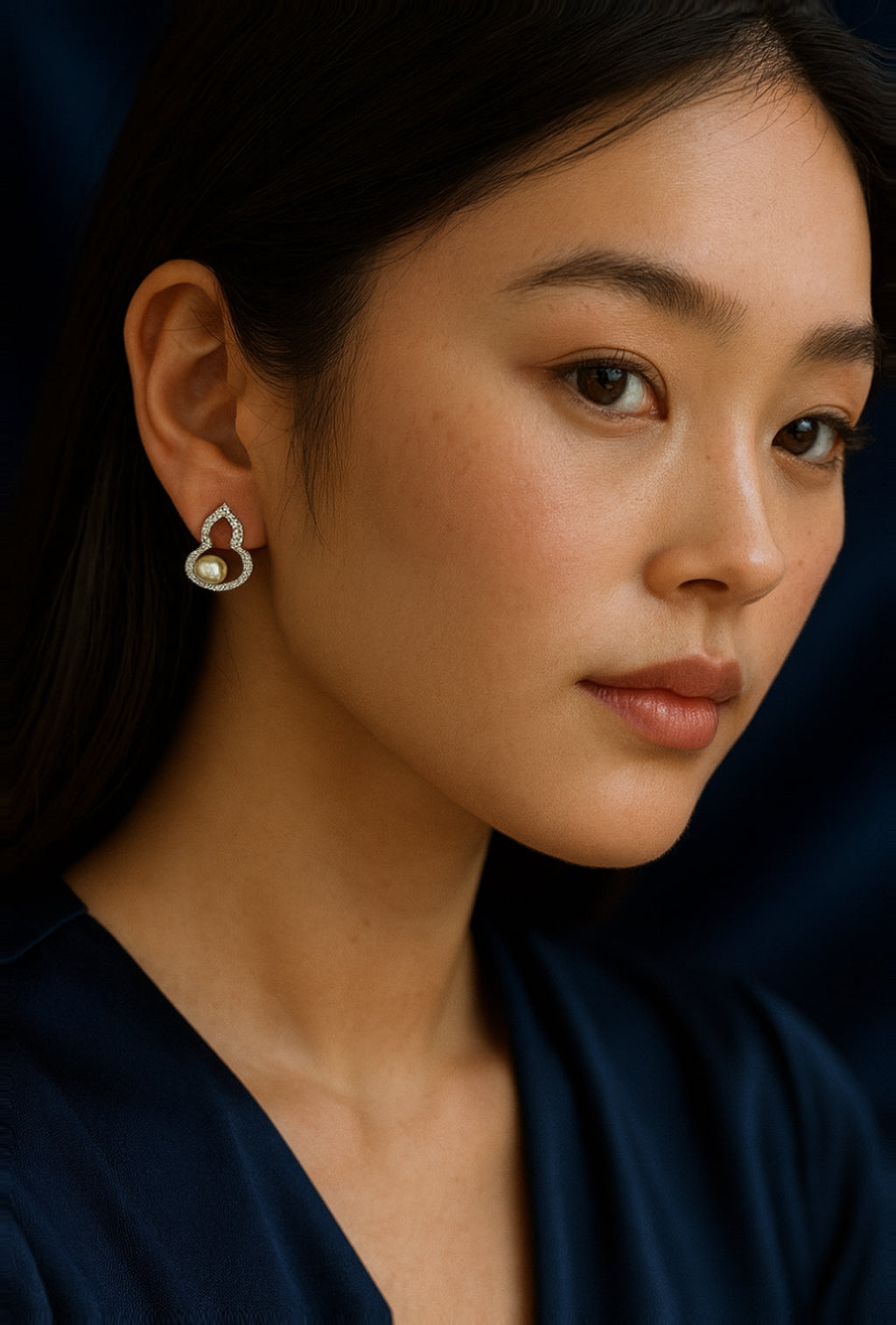 The Elara Pearl Earrings