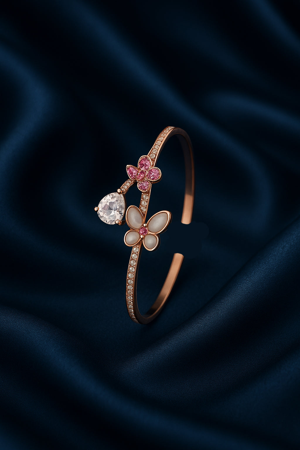 The Rosabella Butterfly Bangle