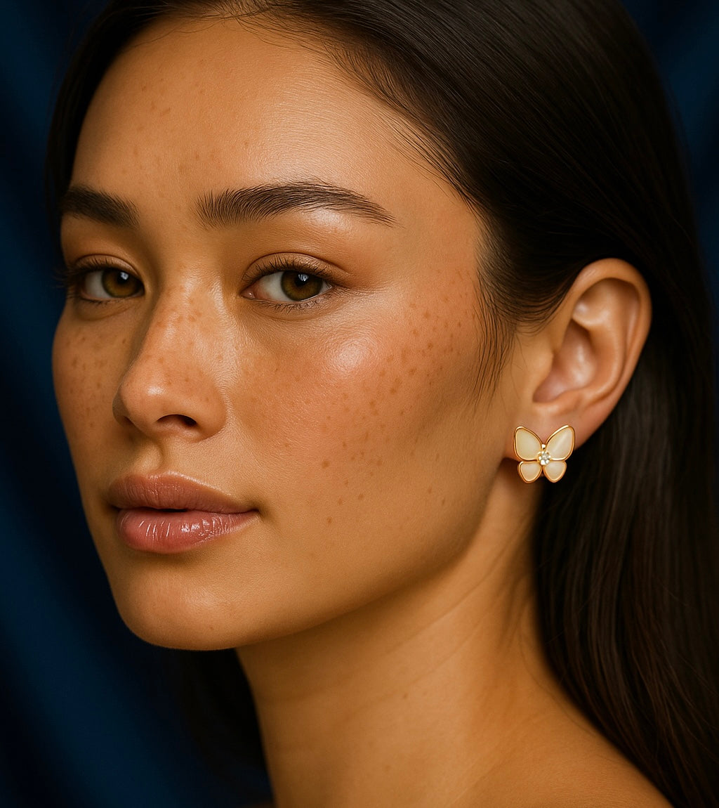 The Florielle Butterfly Studs