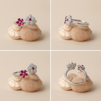 The Azure Blossom Ring