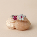 The Azure Blossom Ring