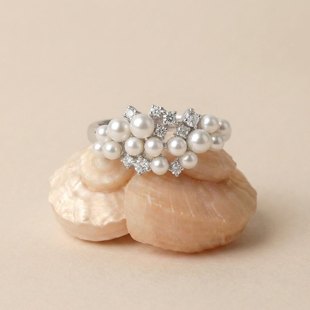 La Couronne de Perles Ring