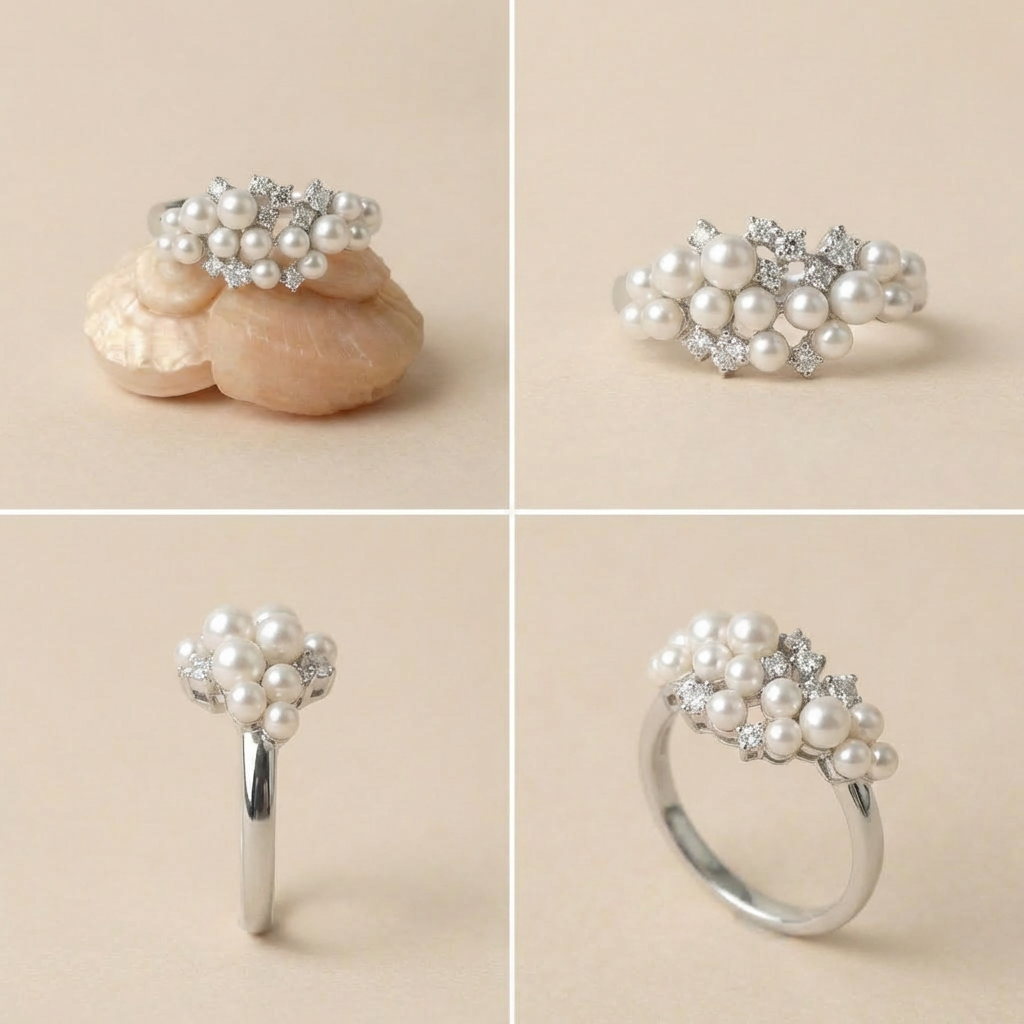 La Couronne de Perles Ring