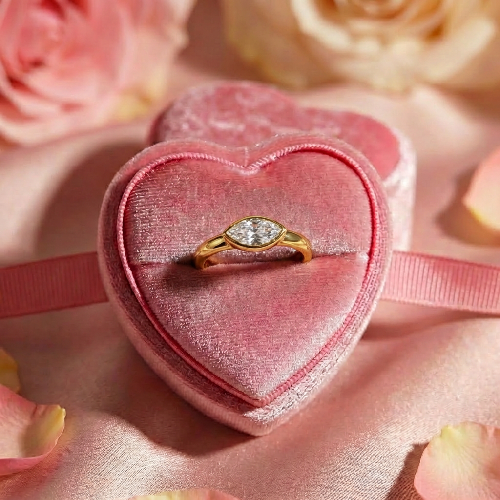 The Serene Marquise Ring