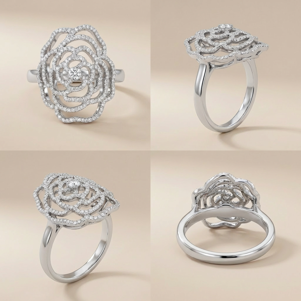 Rose d’Opaline Ring