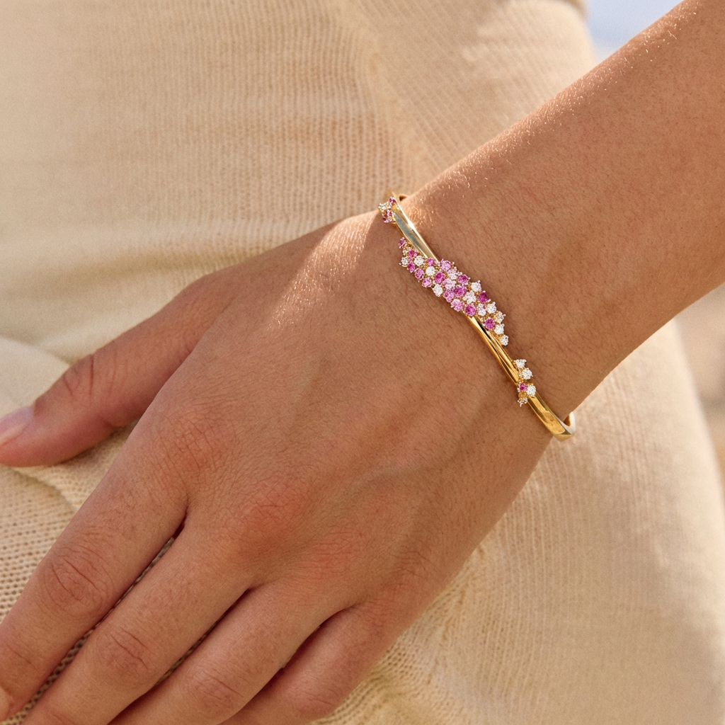 Florielle Rosé Bangle
