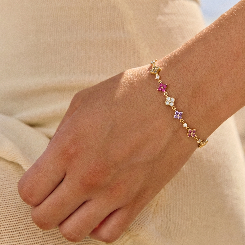 The Sovereign Clover Bracelet